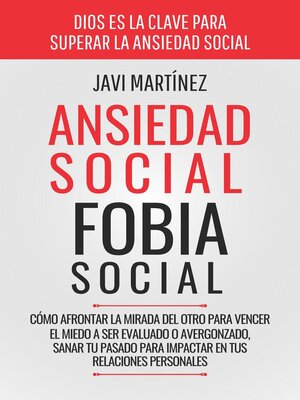cover image of Ansiedad Social, Fobia Social